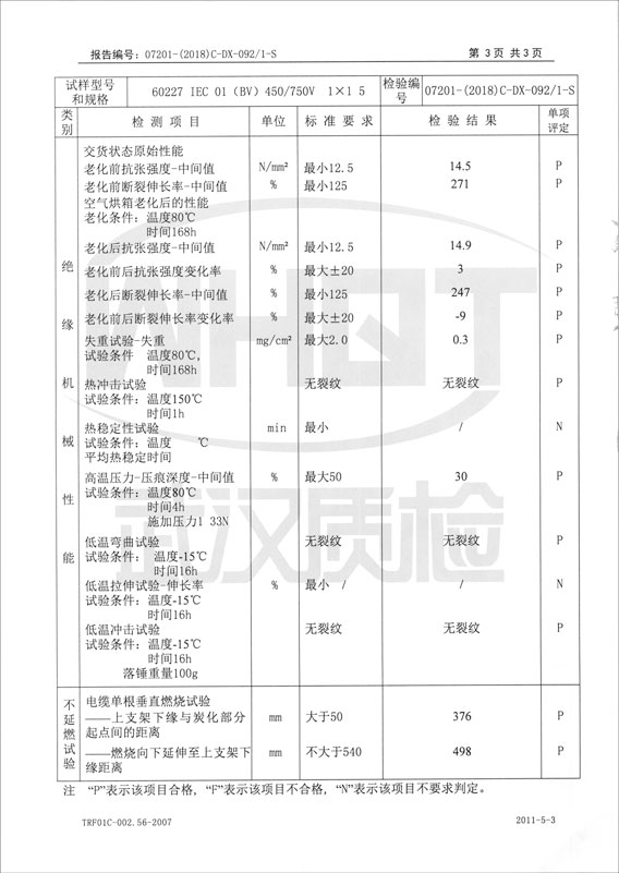 检验报告